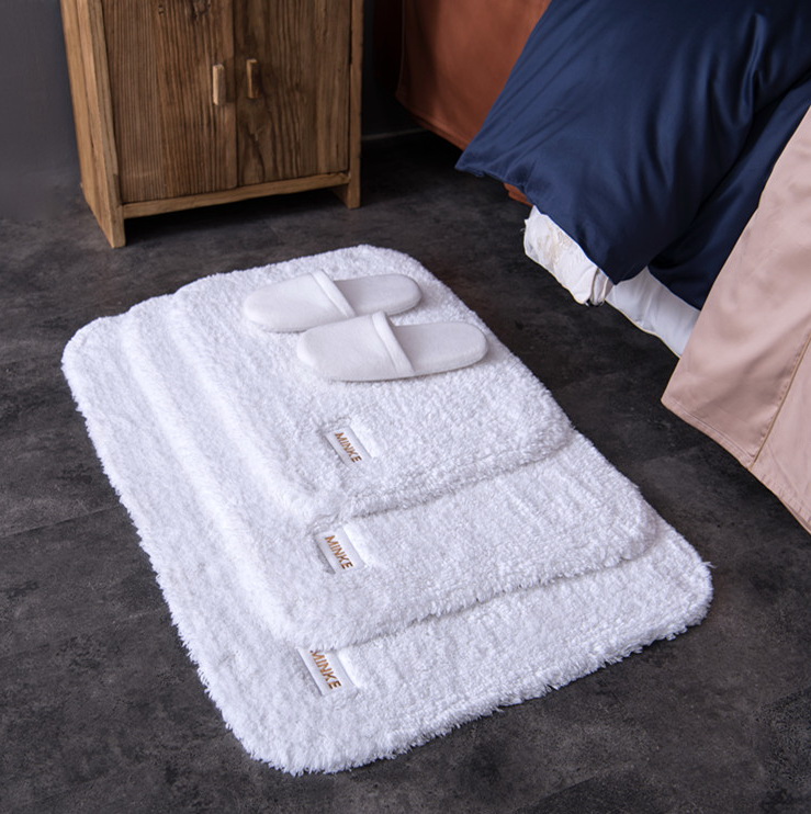 Luxury long piles thirsty bath mats or rugs – Terry towel manufacturer