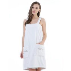 terry cloth pinafore