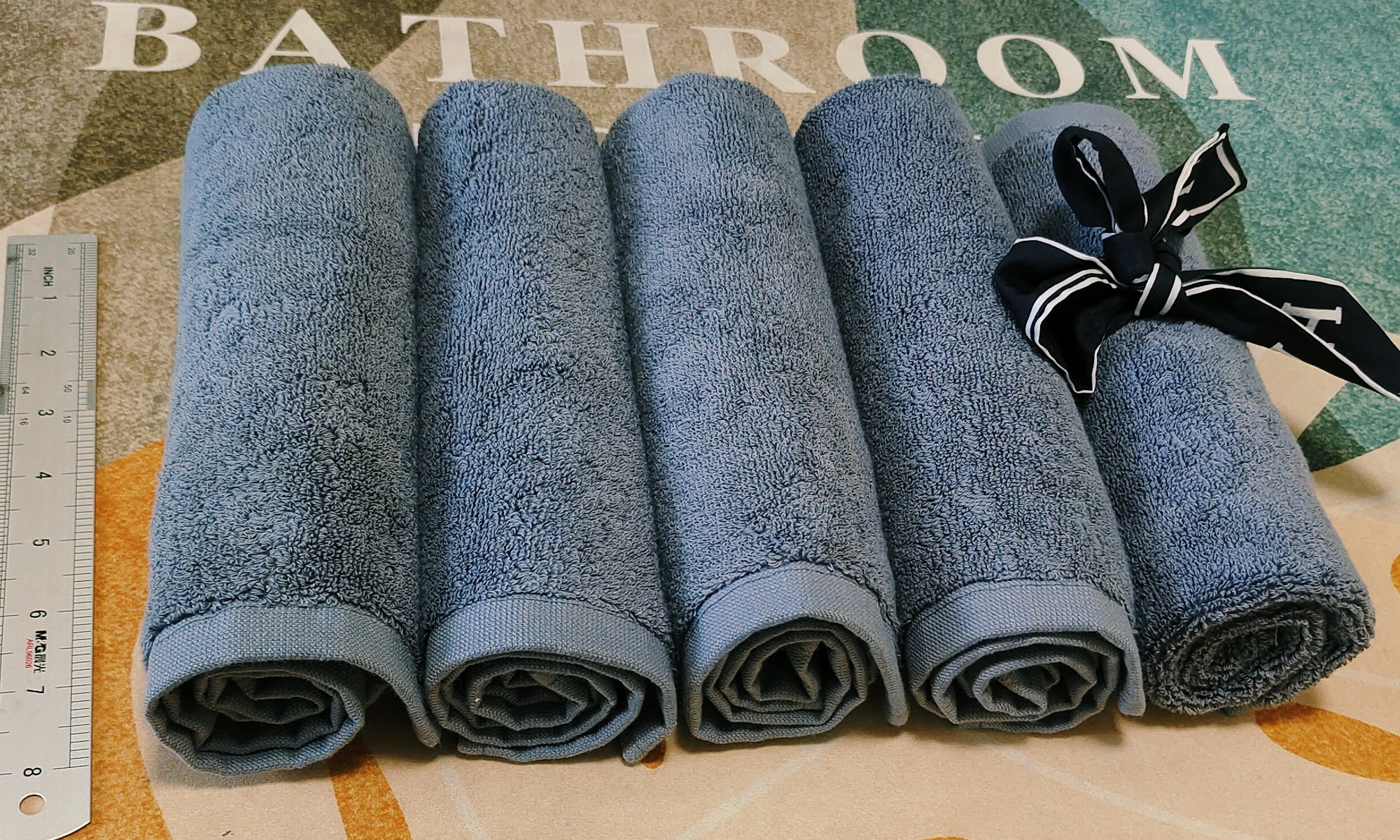 hand towels with grommet