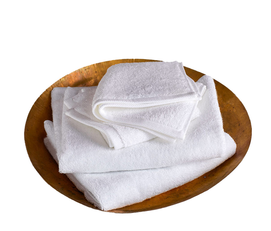 Lovely white facecloth