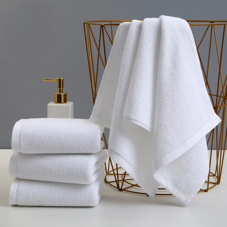 21s/2 Plain towels set for hotels