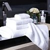 commercial 16s 1ply hotel towels with dobby border