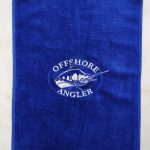 terry velour towels with embroidery