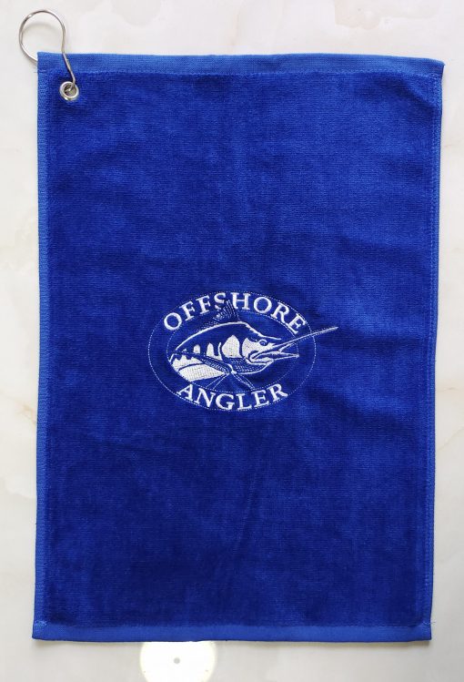 terry velour towels with embroidery