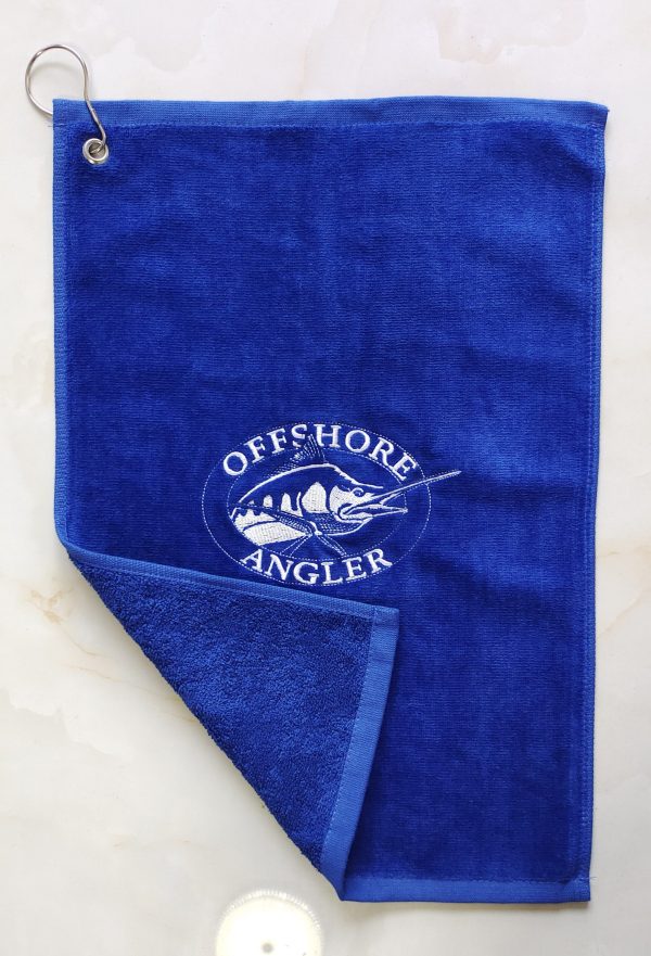 terry velour towels with embroidery