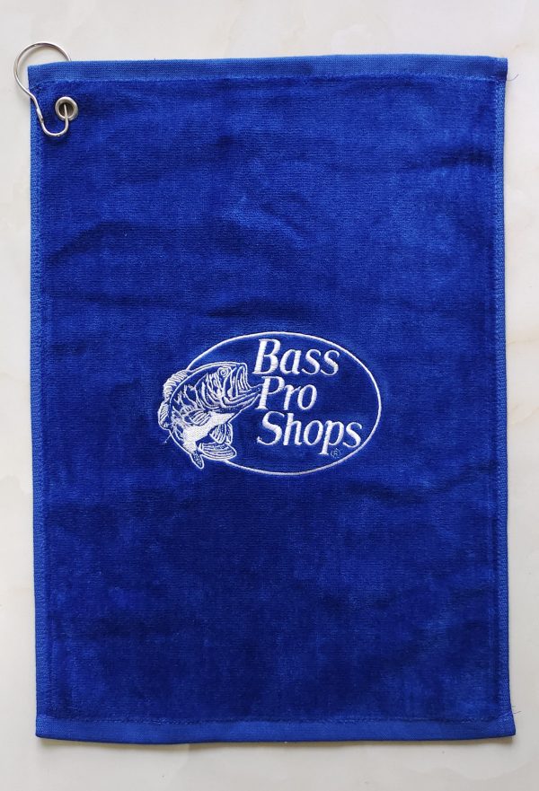 terry velour towels with embroidery