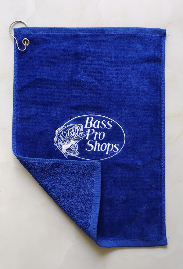 terry velour towels with embroidery