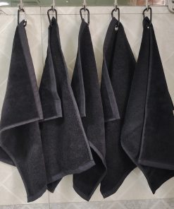 terry velour towels with embroidery