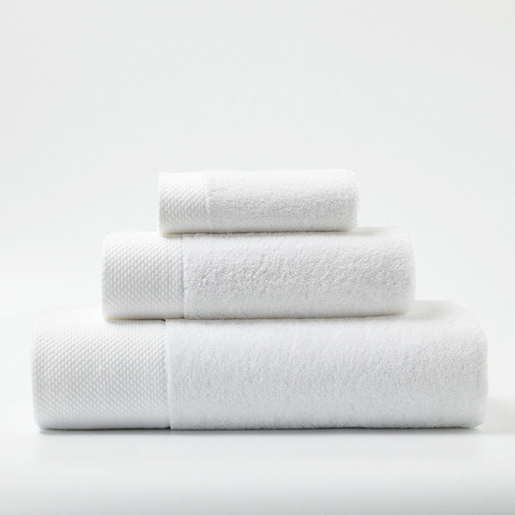bordered towels