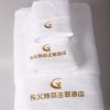 commercial 16s 1ply hotel towels with dobby border