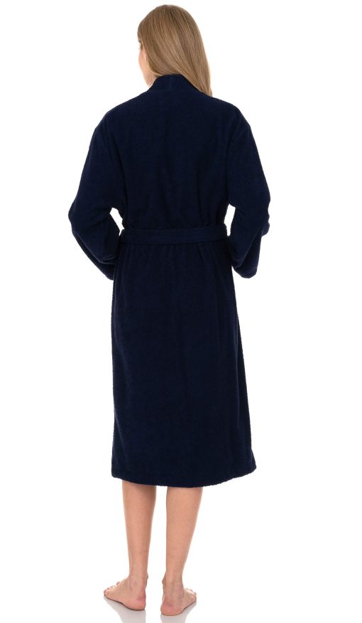 terry towel bathrobe