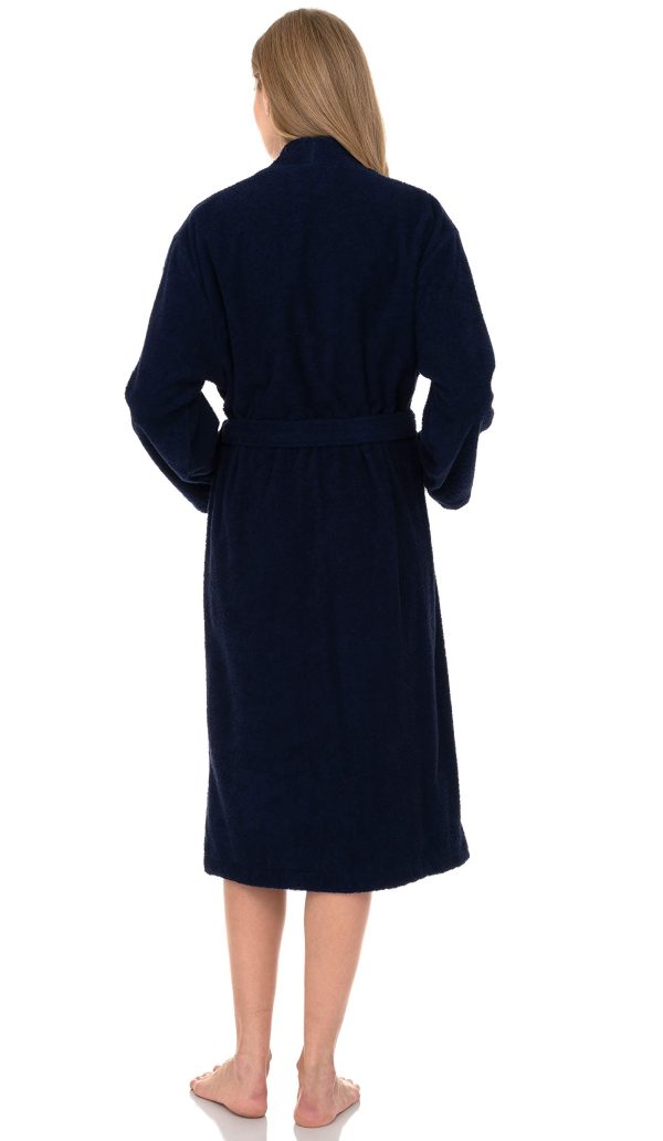 terry towel bathrobe