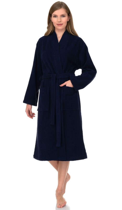 terry towel bathrobe