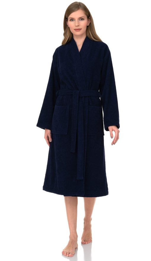 terry towel bathrobe
