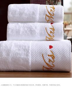 embroidery hospitality towels