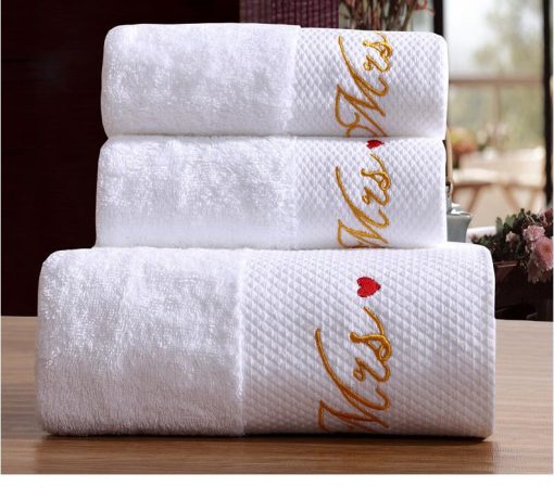 embroidery hospitality towels