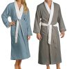 double layer spa robe