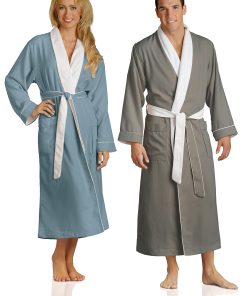 double layer spa robe