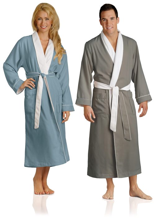 double layer spa robe