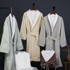 double layer bathrobe