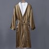 double layer bathrobe