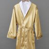 double layer bathrobe