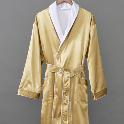 double layer bathrobe
