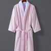 double layer bathrobe