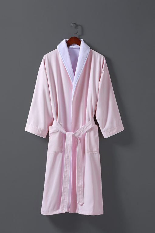 double layer bathrobe