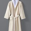 double layer bathrobe