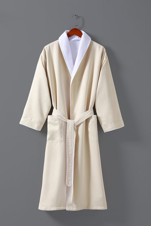 double layer bathrobe
