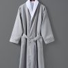 double layer bathrobe