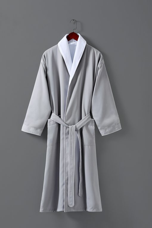 double layer bathrobe